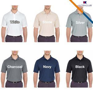 UltraClubÂ® Men's Cool & Dry Polo Shirt