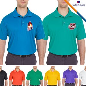 UltraClubÂ® Men's Cool & Dry Polo Shirt