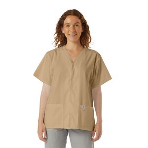 UltraSoftÂ® Snap-Front Scrub Tunic