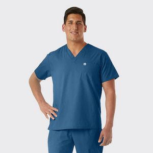 UltraSoftÂ® Unisex V-Neck 1-Pocket Scrub Top