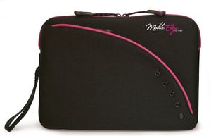 Ultrabook/Tablet Sleeve 8.9" - Black/Pink