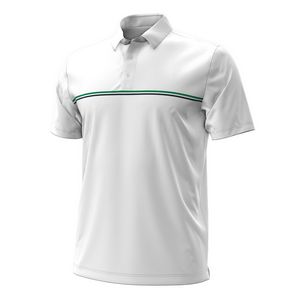 Under ArmourÂ® Drive Chest Stripe Golf Polo Shirt