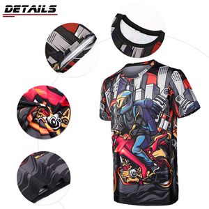 Unisex Custom Full Color Dye Sublimation Short Sleeve T-Shirt (Ocean)