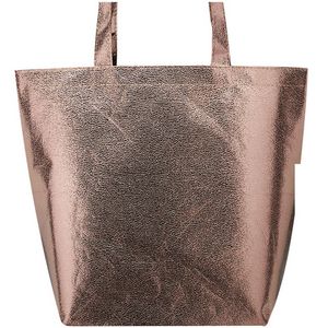 Urban Glow Metallic Drawstring Bags