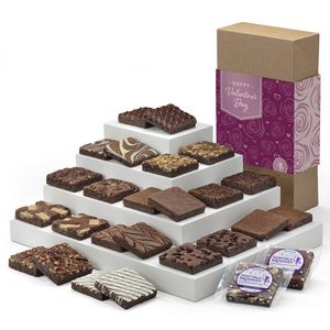 Valentine Double Dozen Fairytale Brownies
