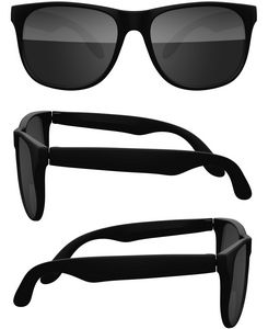 Value Retro Sunglasses With 1 Color Imprint On Lens & Arm