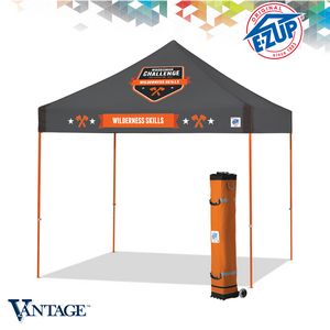 Vantageâ„¢ Multi Color Print Tent w/Steel Frame (10' x 10')