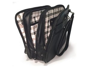 Verona Laptop Tote - Black