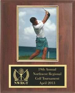 Vertical Photo Award Plaque 9"x12"