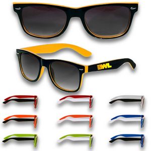 Vintage Two Tone Smoke Sunglasses