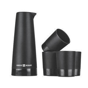 ViskiÂ® 5-Piece Stoneware Sake Set