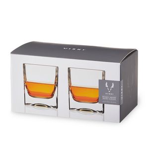 Viski® Braque Crystal Rocks Glass
