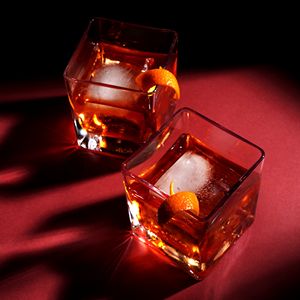 Viski® Braque Crystal Rocks Glass