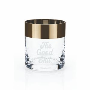 ViskiÂ® Bronze Rim Crystal Tumbler Home Add/Edit Products Product Editor