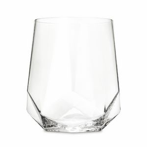 ViskiÂ® Faceted Crystal Wine Glass