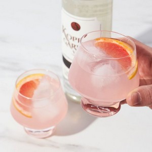 Viski® Footed Crystal Punch Cup