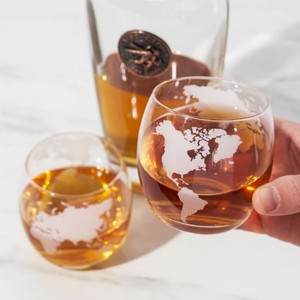 Viski® Globe Whiskey Tumbler