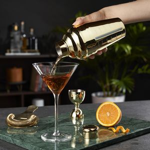Viski® Gold Measured Shaker