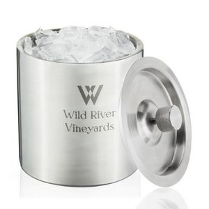 ViskiÂ® Harrison Insulated Ice Bucket in Stainless Steel