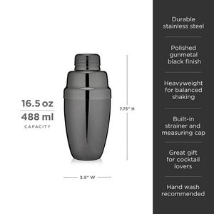 Viski® Heavyweight Cocktail Shaker
