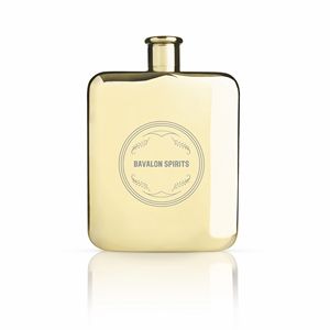 Viski® Polished Flask
