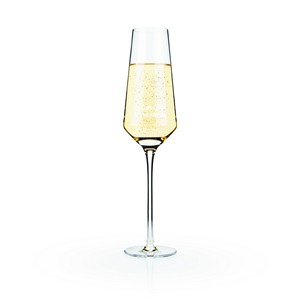 ViskiÂ® Raye Angled Crystal Champagne Flute