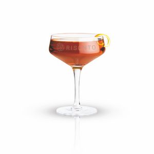 ViskiÂ® Raye Angled Crystal Coupe Glass
