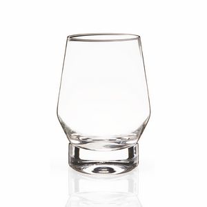 ViskiÂ® Raye Heavy Base Crystal Whiskey Glass