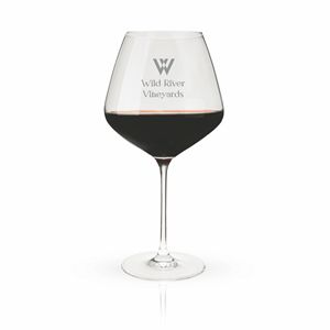 ViskiÂ® Reserve Inez Crystal Burgundy Glass