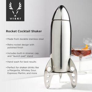 Viski® Rocket Cocktail Shaker