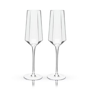 ViskiÂ® Seneca Crystal Champagne Flute