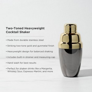 Viski® Two-Toned Heavyweight Shaker