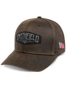 Waxed Cotton Full Cloth Major League Snapback Hat