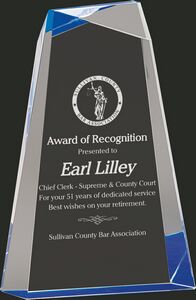 Wedge Acrylic Award - Medium