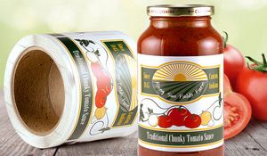 White BOPP Roll Label (6"x6")