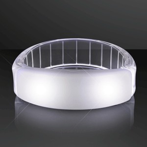 White Fashion LED Bracelet - BLANK