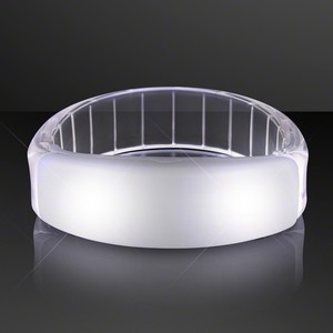 White Fashion LED Bracelet - PRINTED