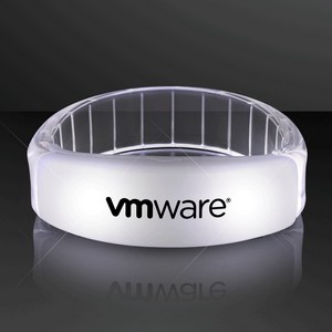 White Fashion LED Bracelet - PRINTED