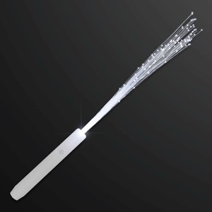 White Flashing Stick Wand - BLANK
