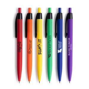 Willow Satin Soft Touch Click Pen