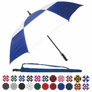 Wind-Vented Automatic Golf Umbrella (60" Arc)
