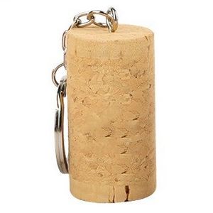 Wine Cork Keychain
