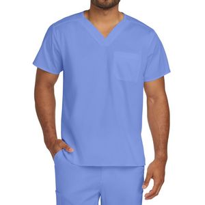 WinkÂ® Unisex Workflex Chest Pocket V-Neck Top