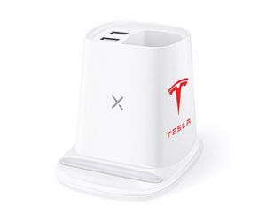 Wireless Charger with USB Hub