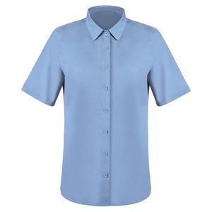 Women's Button Down Short Sleeve Twill Shirt