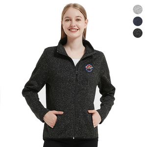 Women's Full-Zip Sweater Fleece Jacket