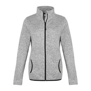 Women's Full-Zip Sweater Fleece Jacket