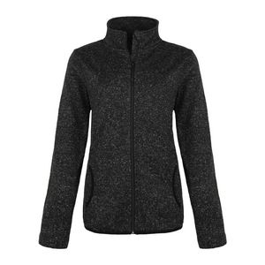Women's Full-Zip Sweater Fleece Jacket