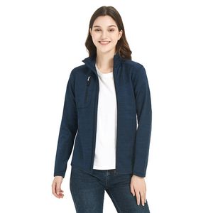 Women's Full Zip Sweater Fleece Jacket (Brushed Back)