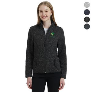 Women's Full-Zip Sweater Fleece Jacket